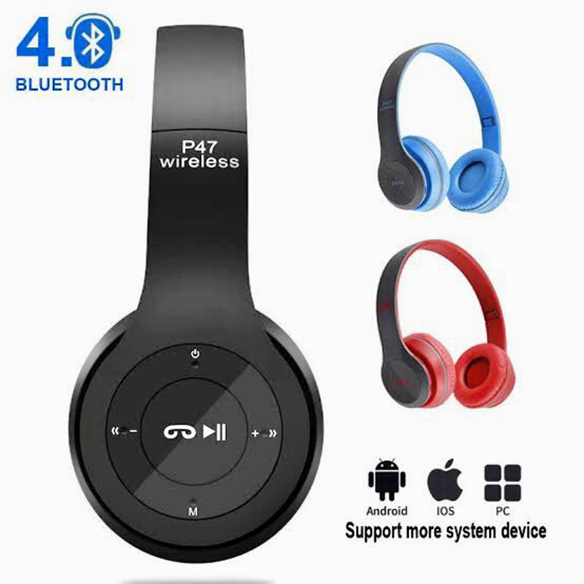 P47 Bluetooth Headset Wireless